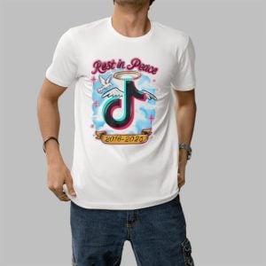 Tiktok Rest In Peace Scroll No More 2016 2025 Shirt 0