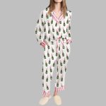 Bubbly Champagne Pajama Set For Women