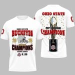 Buckeyes 2024 National Champions Atlanta Georgia 2025 Shirt