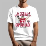 Captain Jack Sawyer The Legend Of Ohio State Shirt