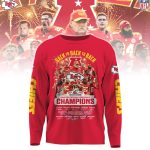 Chiefs Back To Back To Back Champion AFC 2025 Shirt