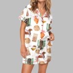 Coquette Girly Aesthetic Pajama Set For Women