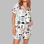 Country Music Pop Star Pajama Set