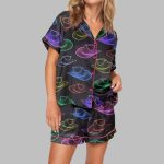 Cowboy Hat Party Pajama Set For Women