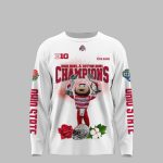 Custom Ohio State Rose Bow and Cotton Bowl Champions Sweatshirt