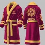 Customname Lions Luxurious Comfort Bathrobe