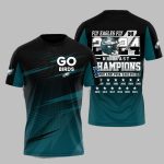 Eagles Fly Eagles Fly 2024 NFC East Champions Shirt