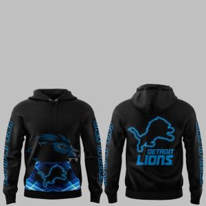 Lions Back In Black Hoodie 2025