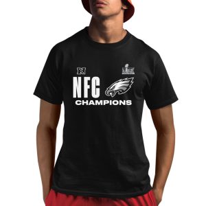 Eagles 2024 NFC Champions Hail Mary Shirt 1 1