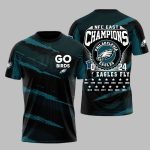 Go Birds NFC East Champions 2024 Fly Eagles Fly Shirt