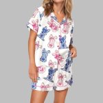 Happy Easter Pajama Set For Women