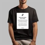 Important Update From Tiktok Shirt