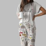 Italy Casual Pajama Set For Women