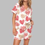 Life Lessons With Lyrics Pajama Set For Women