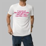 Lyle Culpepper I Survived The Gaza Genocide And All I Got Was This Shirt