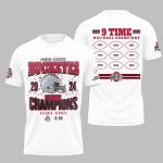 Ohio State 2024 National Champions Atlanta Georgia 2025 9 Time Shirt