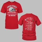 Ohio State 2025 CFP National Champhions SHip Go Bucks Shirt