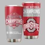 Ohio State Champions 2024 2025 National Championship Tumbler