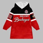 Ohio State Football Unisex Blanket Hoodie