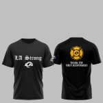 Rams LA Strong Thank You First Responders Shirt