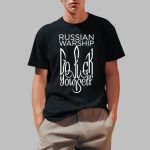 Russian Warship Go F Yourself Coat Of Arms Shirt