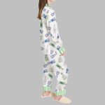 Tequila Bottles Art Pajama Set For Women