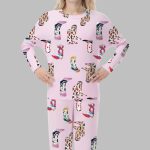 Western Cowgirl Thick Stretchy Pajama Set For Women