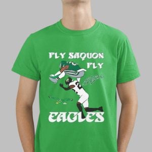 Fly Saquon Fly Eagles Shirt 4 6