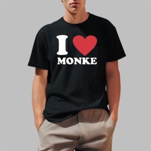 I Heart Monke Shirt 2 1