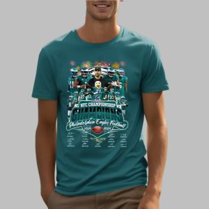 Eagles NFC Championship Champions 2024 2025 Shirt 4 24