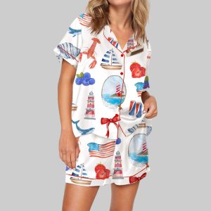 Nantucket Cape Cod Pajama Set For Women 1