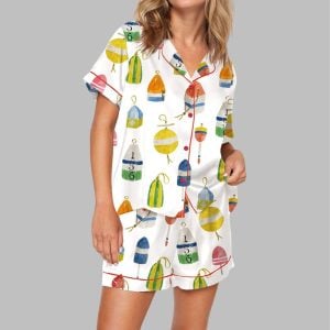 Vintage Buoys Pajama Set For Women 1