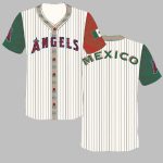 Angels Mexican Heritage Night Baseball Jersey 2025 Giveaway
