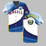 Angels Salvadoran Heritage Day Jersey Giveaway 2025