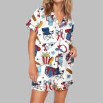 Baseball Game Day Pajama Set For Women