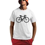 Bicycle American Lady In Pakistan Shirt