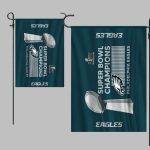 Eagles Super Bowl LIX Champions Garden Flag