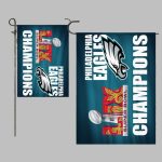 2025 Eagles Super Bowl LIX Champions Garden Flag