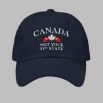 Canada Not Your 51st State Printed Baseball Cap