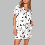 Cocktail Weenies Funny Dachshund Pajama Set