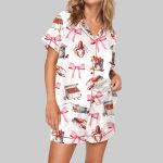 Crawfish Coquette Pajama Set For Women