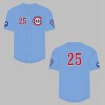 Cubs Cubs Blues Alternate Giveaway Jersey 2025