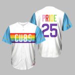 Cubs Pride Celebration Jersey 2025 Giveaway