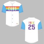 Cubs Pride Celebration Jersey Giveaway 2025