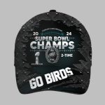 Eagles 2 Time Super Bowl Champions Go Birds Hat
