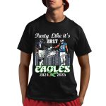 Eagles Saquon Barkley And Nick Foles Party Like It's 2017 2024 2025 Shirt