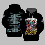 Eagles Super Bowl LIX Champions 2024-2025 Hoodie
