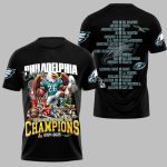 Eagles Super Bowl LIX Champions 2024-2025 Shirt