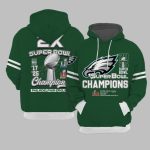 Eagles Super Bowl LIX Champions 2025 Hoodie