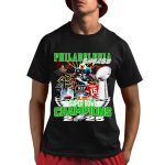 Eagles Super Bowl LIX Champions 2025 Mascot Shirt